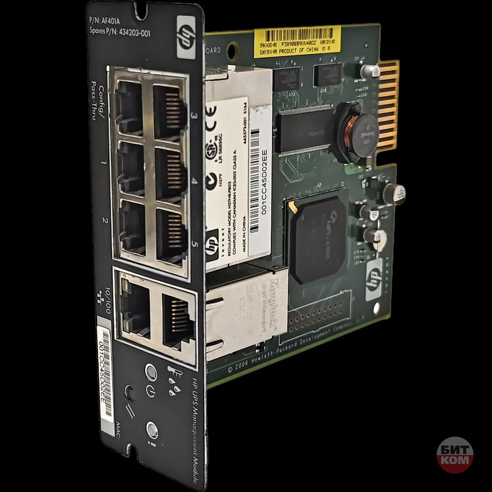 Сетевая карта HP Management Card для XR UPS (AF401A)