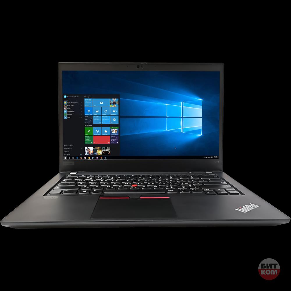 Ноутбук Lenovo ThinkPad T14 Gen 1, 14" FullHD 1920х1080, i5-10210U,16ГБ, 256ГБ SSD, Win 10 pro