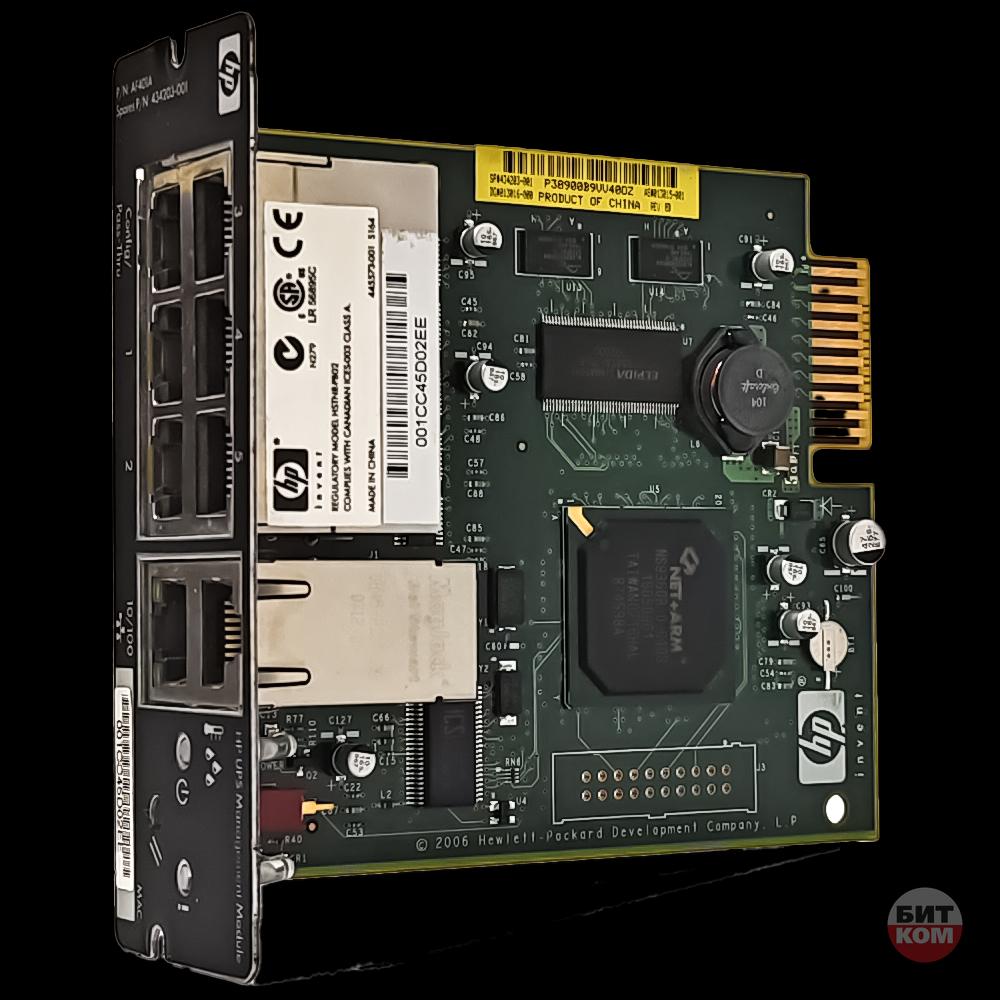 Сетевая карта HP Management Card для XR UPS (AF401A)