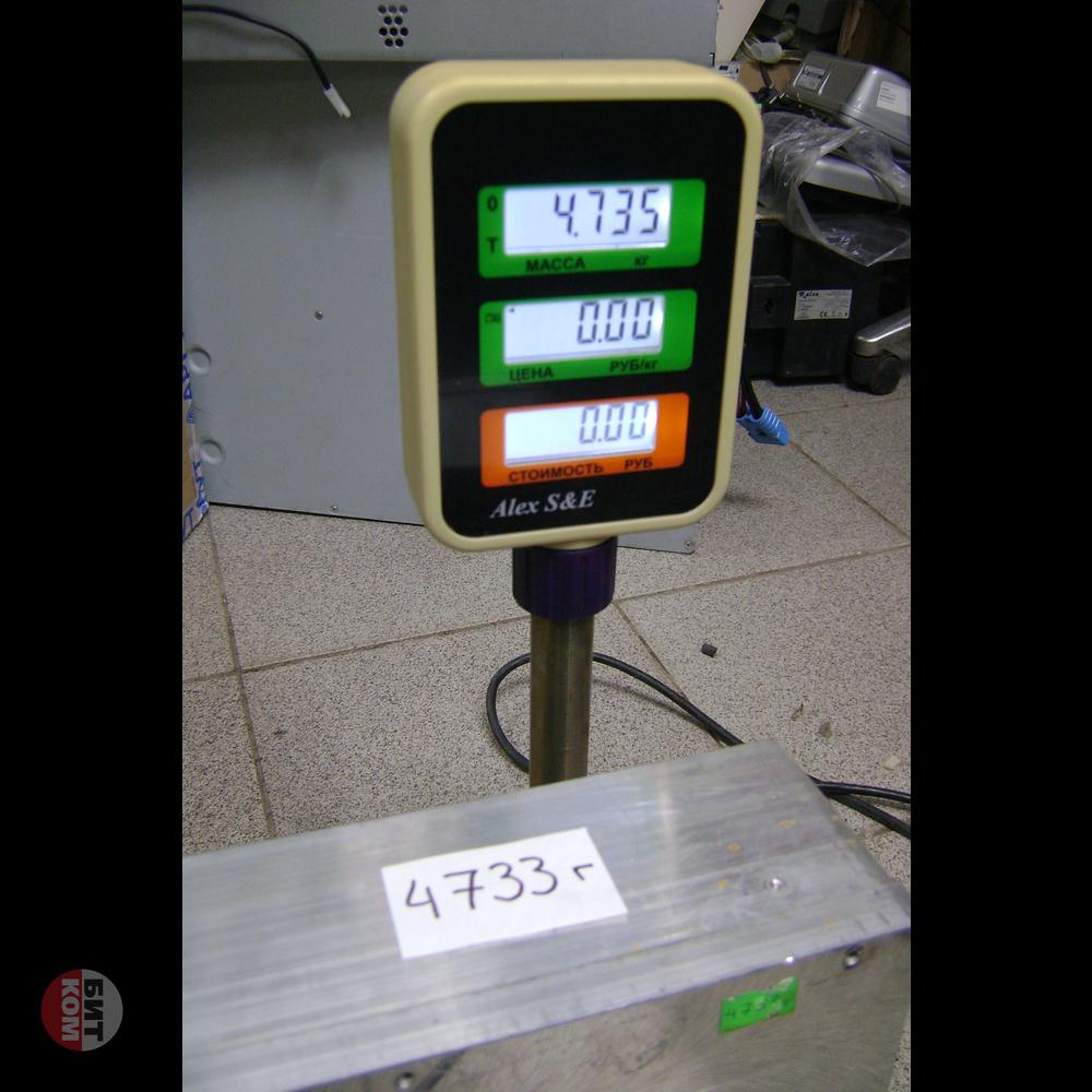 Весы торговые Alex se bs-1530 d1.3t2