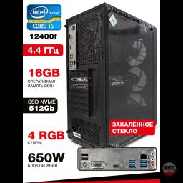Игровой компьютер Intel i5 12400f | DDR4 16GB RAM | SSD NVME 512GB | GTX 1660 6 Gb 5