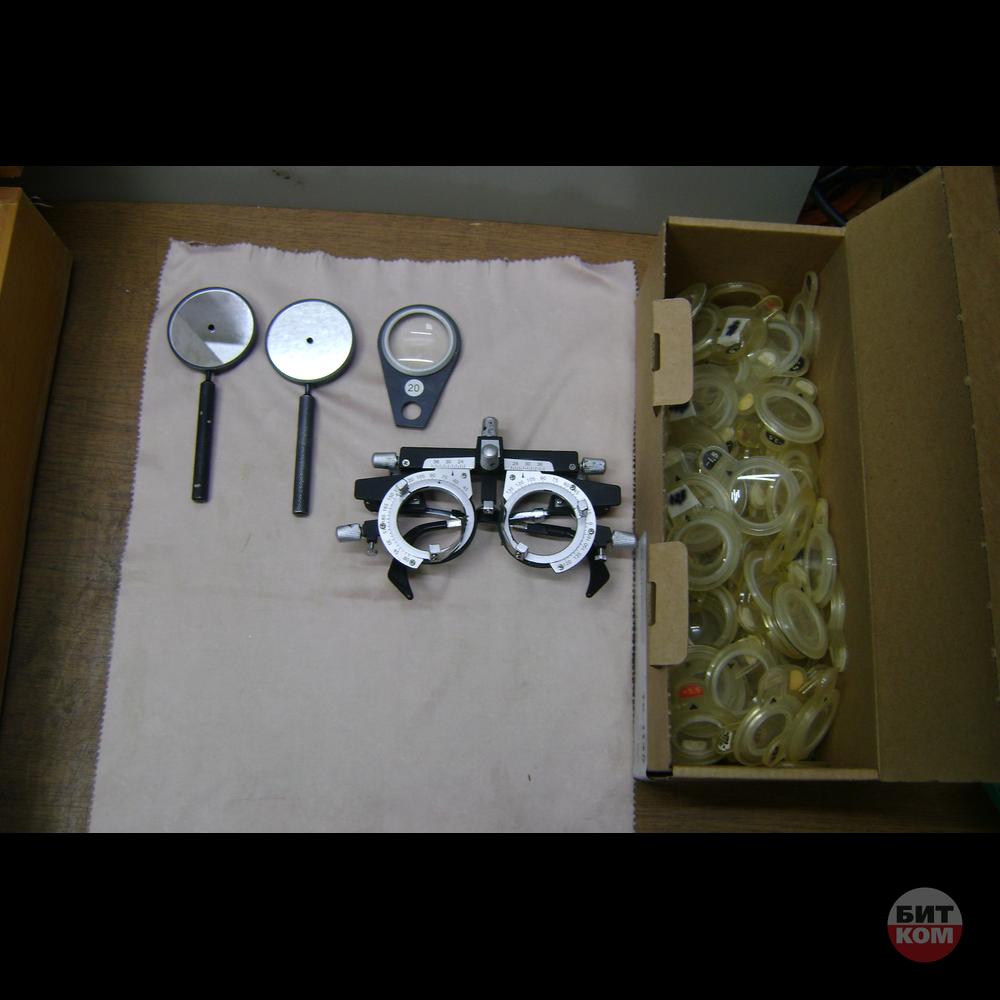 Наименование	Набор пробных очковых линз НП-254