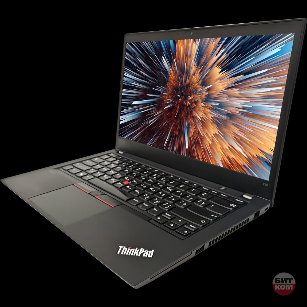 Ноутбук Lenovo ThinkPad T14 Gen 1, 14" FullHD 1920х1080, i5-10210U,16ГБ, 256ГБ SSD, Win 10 pro